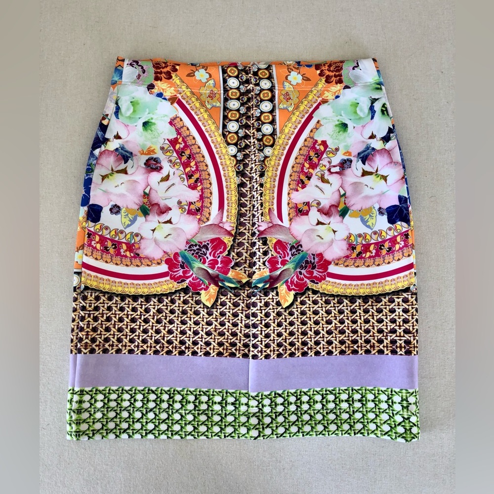Clover Canyon stretchy multicolor mini skirt XS - Picture 4 of 9